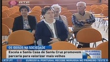 Escola e Santa Casa da Misericórdia de Santa Cruz promovem parceria para maior interação entre jovens e idosos (Vídeo)