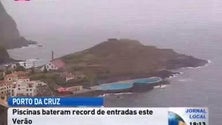 Imagem de Piscinas do Porto da Cruz com recorde de entradas