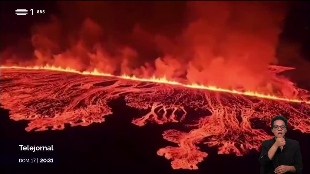 Vulcão põe Islândia em estado de emergência