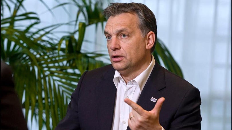 Imagem de Orbán compara UE com aspirações de Hitler de unificar a Europa