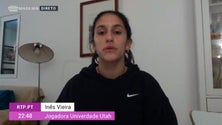 Imagem de Jovem madeirense Inês Vieira vai jogar basquetebol na Universidade de Utah, nos EUA (Vídeo)