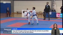 Imagem de Taça de Portugal de karaté no pavilhão do Caniço (vídeo)