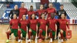 Portugal apura-se para o Mundial feminino de futsal