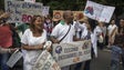 Imagem de Médicos e enfermeiros em protesto na Venezuela