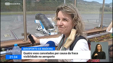 Imagem de Vários voos sofreram atrasos ao longo do dia (vídeo)