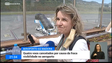 Imagem de Vários voos sofreram atrasos ao longo do dia (vídeo)