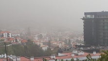 Imagem de Poeiras do norte de África dificultam visibilidade na Madeira