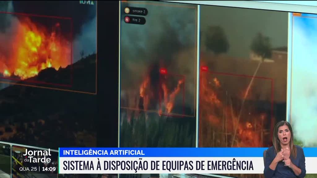 Bombeiros vão poder usar IA para detetar incêndios florestais