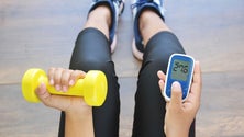 Imagem de Exercício físico adaptado a pessoas com diabetes tipo II