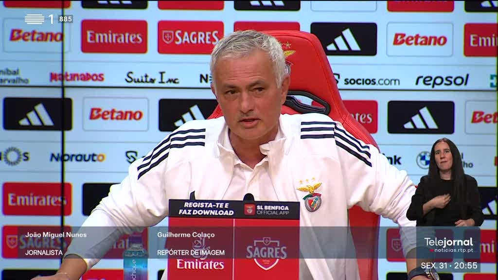 Imagem de Eleições Benfica. Mourinho não aborda eventual saída de Mário Branco