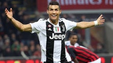 Ronaldo finalista do prémio de melhor jogador da UEFA, com Messi e Van Dijk