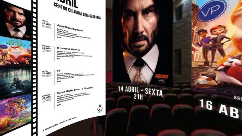 Imagem de Cinema de abril