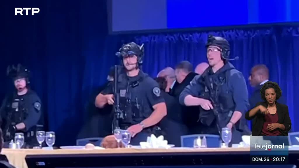 Imagem de Tiroteio levanta questões relativamente à segurança do presidente dos EUA