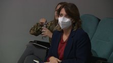 Imagem de Catarina Martins participa em comício nos Açores (Vídeo)