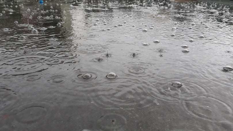 Imagem de Madeira com aviso amarelo devido à chuva