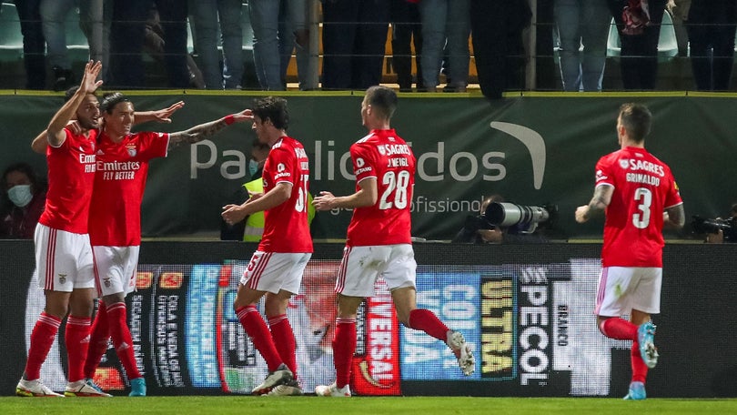 Imagem de Benfica mostra alguma qualidade