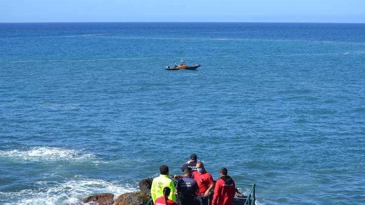 Turista resgatada na Ponta do Sol