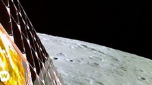 Imagem de Veículo indiano completou percurso na lua