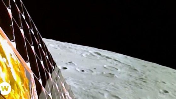 Imagem de Veículo indiano completou percurso na lua