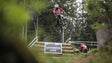 Imagem de Emanuel Pombo na final do mundial de BTT de downhill