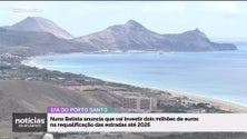 Imagem de Porto Santo vai investir dois milhões de euros na requalificação das estradas até 2025 (vídeo)