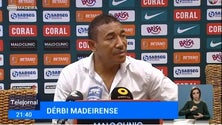 Imagem de Treinador do Marítimo lamenta ausência de público no jogo frente ao Nacional (Vídeo)