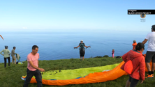 Imagem de Sessenta participantes no festival de Parapente (Vídeo)