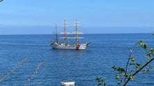 Imagem de Gêmeo do navio escola Sagres está na Madeira