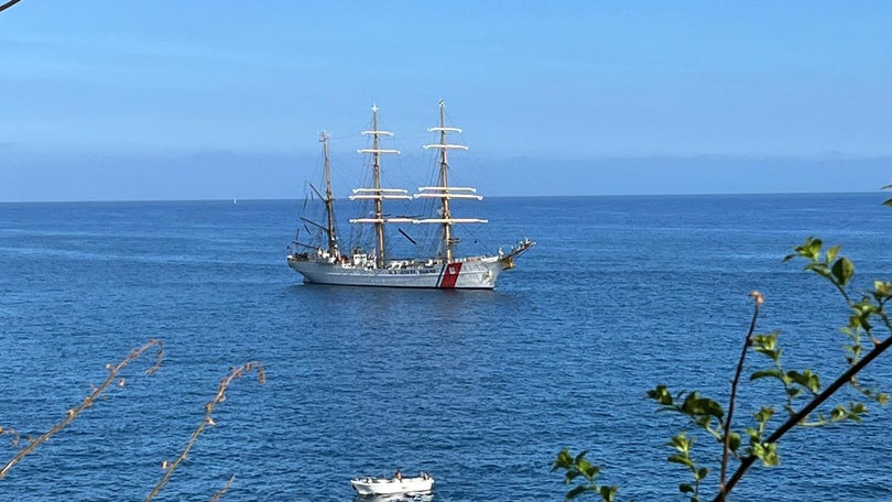 Imagem de Gêmeo do navio escola Sagres está na Madeira