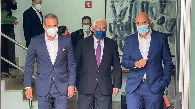 Imagem de António Costa já  chegou à Madeira