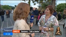 «24 Horas a Bailar» em Santana (vídeo)