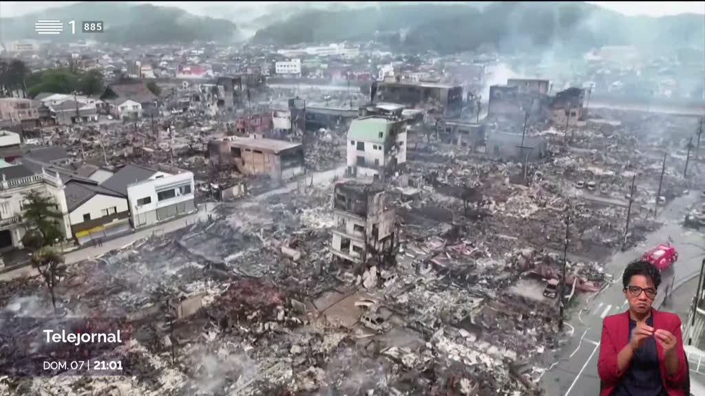 Sismo no Japão. Mulher de 90 anos resgatada ao fim de cinco dias