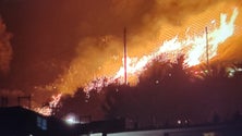 Imagem de Fogo provocou alguns incêndios