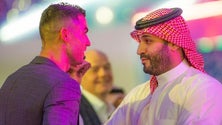 Ronaldo encontra-se com o príncipe da Arábia Saudita: «Uma honra»