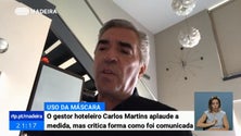 Imagem de Covid-19: Gestor hoteleiro Carlos Martins aplaude nova medida sanitária na Madeira (Vídeo)
