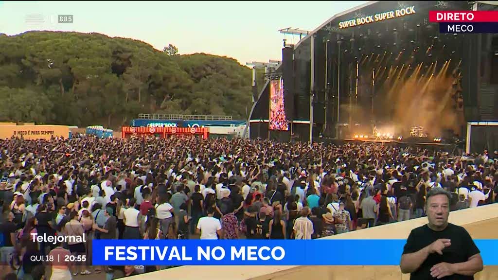 Festival Super Bock Super Rock começa no Meco