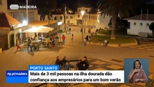 Imagem de Mais de 3 mil pessoas rumaram para o Porto Santo esta semana (Vídeo)