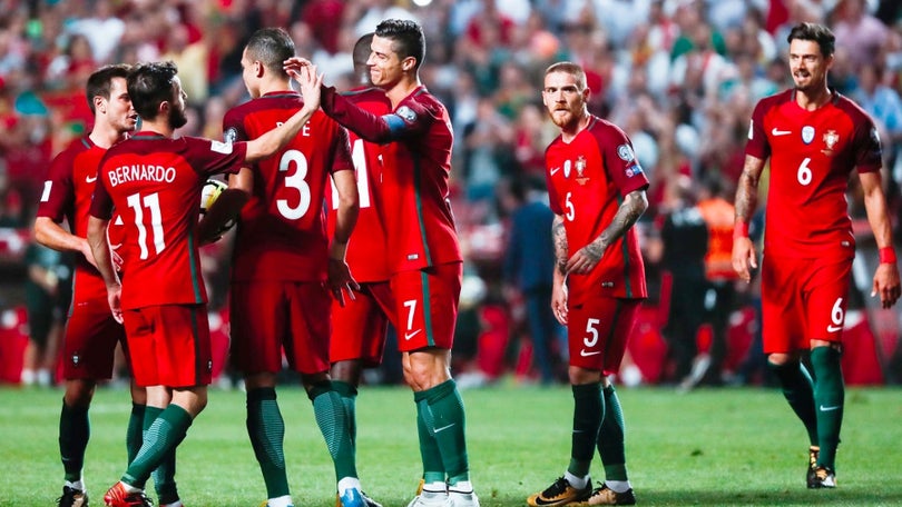 Imagem de Portugal no grupo de Polónia e Itália na Liga das Nações