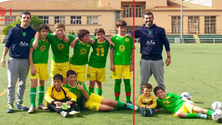 Imagem de Vítor Hugo e Pedro unidos na vida e no futebol