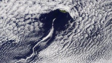 Imagem de NASA escolheu esta quinta-feira a Madeira para imagem do dia (Áudio)