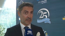 Imagem de Vítor Baía nas comemorações do 25º aniversário da Casa FC Porto de São Miguel