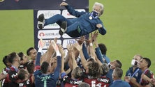 Imagem de Flamengo, de Jorge Jesus, campeão Carioca pela 36.ª vez ao bater Fluminense