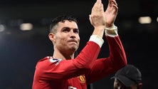 Imagem de Cristiano Ronaldo regressa no empate do Manchester United