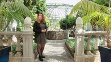 Imagem de Cristina Ferreira com o poema «Manhãs Novas» (vídeo)