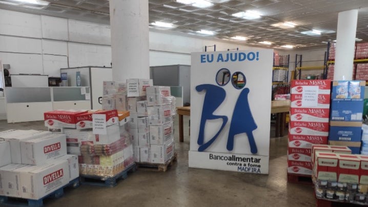 Banco Alimentar recebe donativo de 1,5 toneladas de alimentos