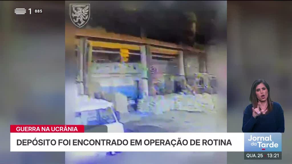 Imagem de Ucrânia destruiu depósito de armas na Rússia