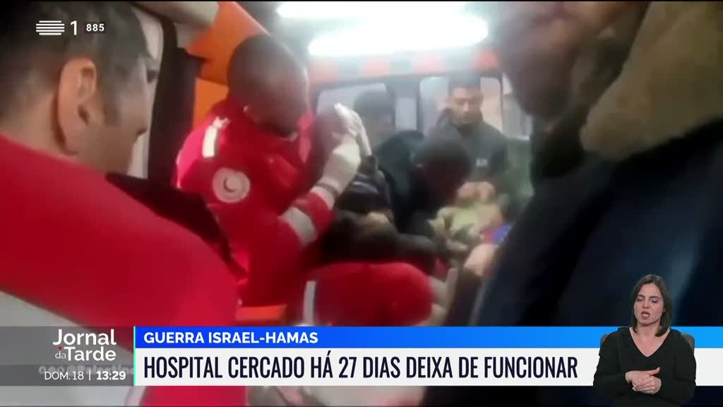 Deixou de funcionar o segundo maior hospital da faixa de Gaza