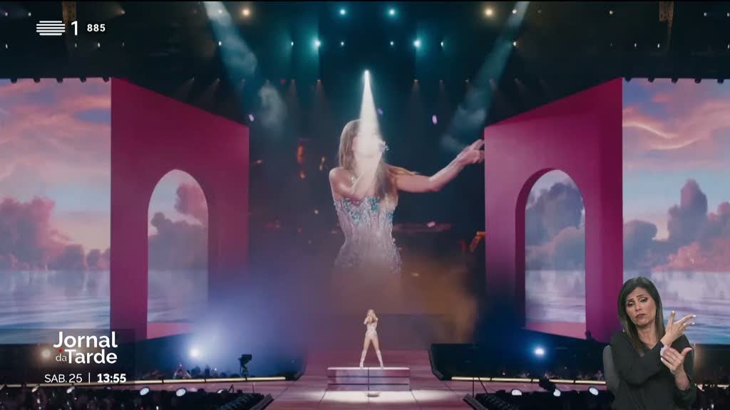 Taylor Swift volta a subir ao palco do Estádio da Luz