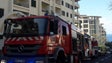 Explosão seguida de incêndio num apartamento nos Piornais