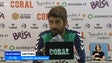 Treinador do Nacional admite jogo difícil, mas diz que não vai a Braga pedir autógrafos (Vídeo)